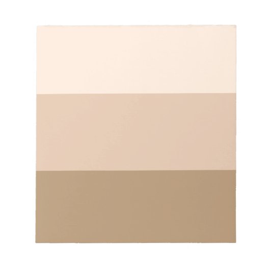 Bloc-note Brown Ombre strié (Devant)