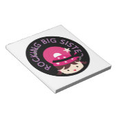 Bloc-note Brunette Rocking Big Sister (Incliné)