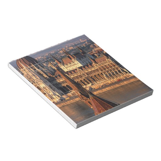 Bloc-note Budapest, Hongrie, Danube, Parlement (Incliné)