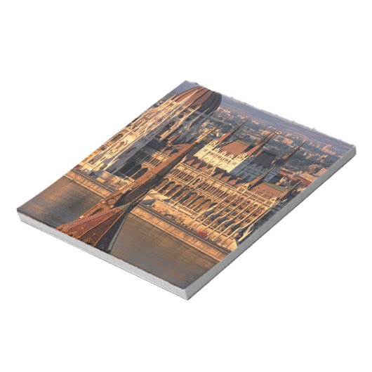 Bloc-note Budapest, Hongrie, Danube, Parlement (Tourné)