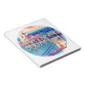 Bloc-note Budapest vintage, cercle (Incliné)