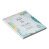Bloc-note BUDGET Cute "Under the Sea" Seahorse Invitation (Incliné)