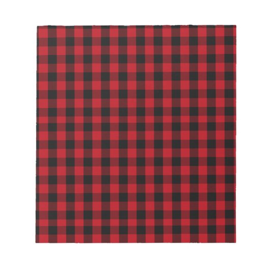 Bloc-note Buffalo Plaid Pattern (Devant)