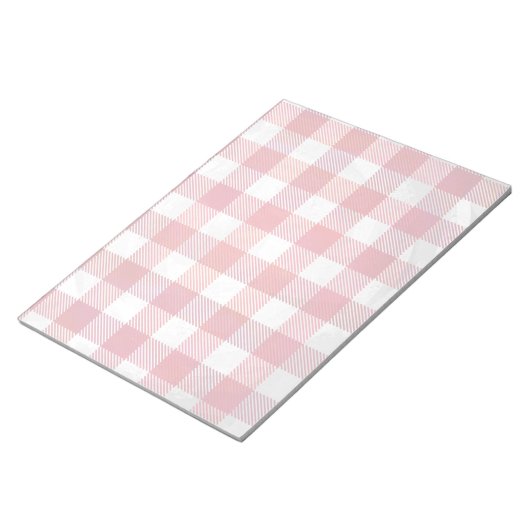 Bloc-note Buffalo Plaid Red and White (Incliné)