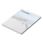 Bloc-note Bulkhead rustique sur la plage (Tourné)