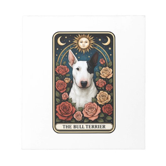 Bloc-note Bull Terrier (Devant)