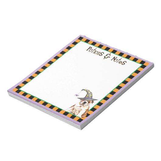 Bloc-note Bulldog Witch (Tourné)