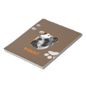 Bloc-note Bulldog Woof (Tourné)