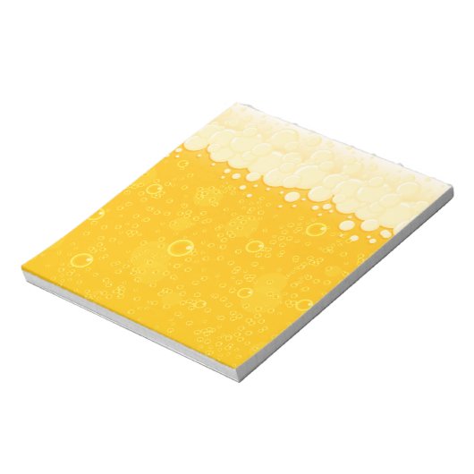 Bloc-note Bulles de bière 🍺 (Tourné)