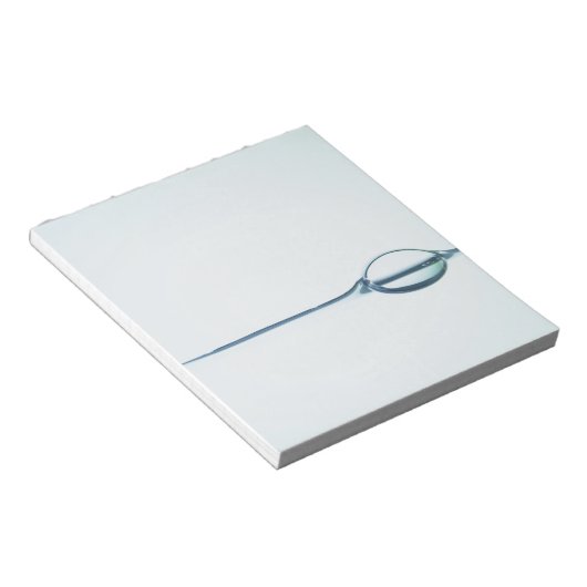 Bloc-note Bulles sur la surface de l'eau (Incliné)