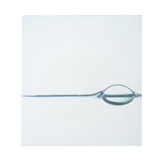 Bloc-note Bulles sur la surface de l'eau (Devant)