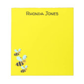 Bloc-note Bumble Bees (Devant)