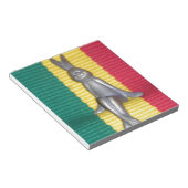 Bloc-note Bunny à Rasta Couleurs : Une touche de Super (Incliné)