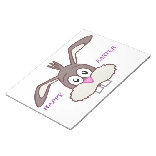 BLOC-NOTE BUNNY "HAPPY EASTER" (Incliné)