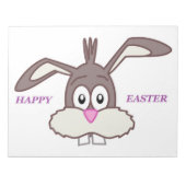 BLOC-NOTE BUNNY "HAPPY EASTER" (Devant)