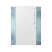 Bloc-note Bureau Mermaid Glitz | Princesse Blue Luster et no (Tourné)