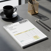Bloc-note (Business Payment Pad) Livre de reçus de facture d