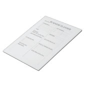 Bloc-note Business Planner Notepad | Productivity & Goal Set (Incliné)