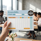 Bloc-note Business Responsibility Chores Chart Logo Checklis