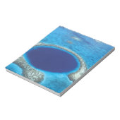 Bloc-note CA, Belize. Vue aérienne du Trou Bleu (diamètre (Tourné)