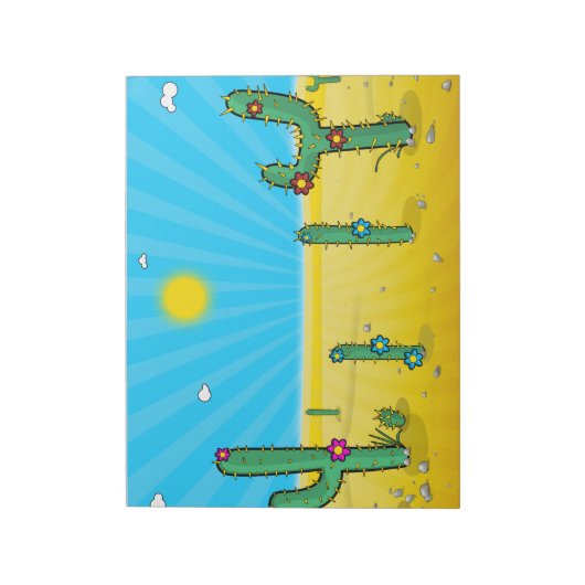 Bloc-note Cactus (Tourné)