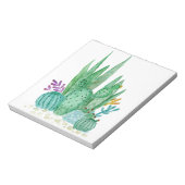 Bloc-note Cactus, aquarelle (Tourné)