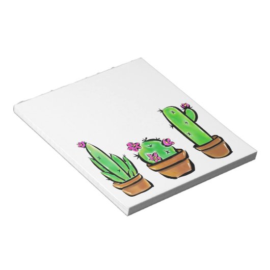 Bloc-note Cactus cactus cactus succulents (Incliné)