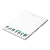 Bloc-note Cactus Cactus Succulents Plantes pointés (Tourné)