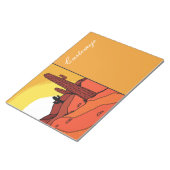 Bloc-note Cactus du désert Sunset Thunder_Cove (Incliné)