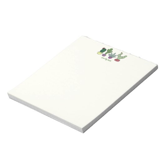 Bloc-note Cactus mignons Pots Plantes Aimer Mes Cactus (Tourné)