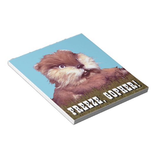 Bloc-note Caddyshack | Freeze, Gopher ! (Incliné)