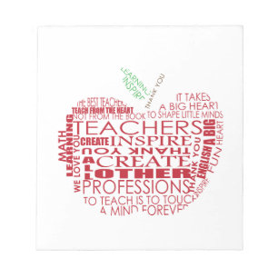 Bloc-note Cadeau adorable pour des professeurs