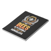 Bloc-note Cadeau apiculteur |Un Jour Sans Mes Abeilles Est I (Tourné)