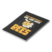 Bloc-note Cadeau apiculteur | Une fille qui aime les abeille (Tourné)