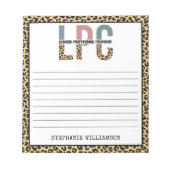 Bloc-note Cadeau de conseiller professionnel autorisé LPC pe (Devant)