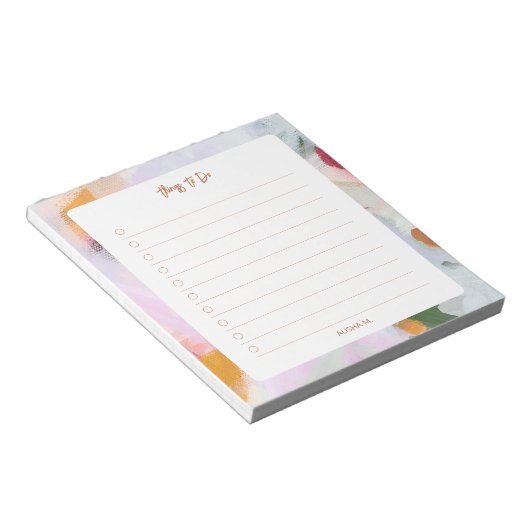Bloc-note Cadeau de reconnaissance pour enseignant École per (Incliné)