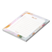 Bloc-note Cadeau de reconnaissance pour enseignant École per (Tourné)