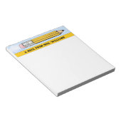 Bloc-note Cadeau drôle pour enseignant (Incliné)