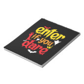 Bloc-note Cadeau Halloween | Entrez Si Vous Osez Anniversair (Tourné)