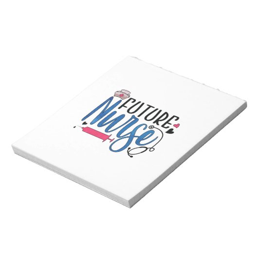 Bloc-note Cadeau infirmière | future infirmière (Tourné)