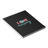 Bloc-note Cadeau infirmière | I Love Nursing (Incliné)