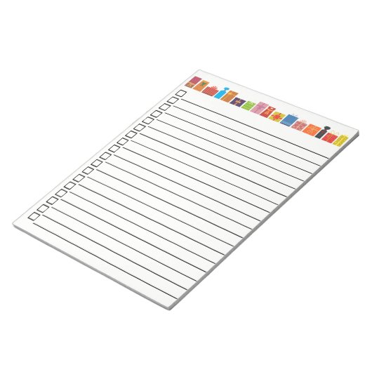 Bloc-note Cadeau LIst (Incliné)