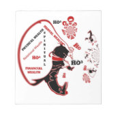 Bloc-note Cadeau Père Noël Secret - Prospérité et Richesse (Devant)