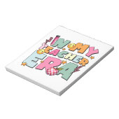 Bloc-note Cadeau pour Enseignant | À Mon Ère d'Enseignant (Tourné)