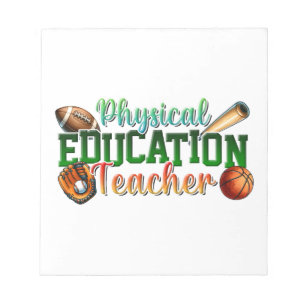Bloc-note Cadeau pour enseignant Professeur d'éducation ph