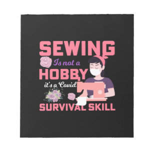 Bloc-note Cadeau Quilter Coudre N'Est Pas Un Hobby