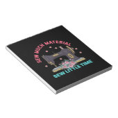 Bloc-note Cadeau Quilter | Quelques matériaux (Incliné)