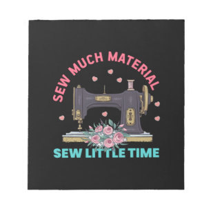 Bloc-note Cadeau Quilter   Quelques matériaux