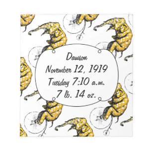 Bloc-note Cadeaux Circus Elephant