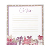 Bloc-note Cadeaux de fêtes de fin d'année  (Devant)